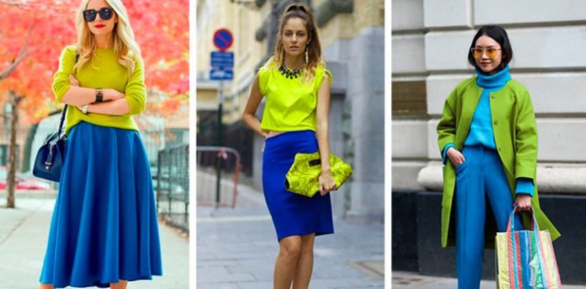 Необычные цветовые комбинации в одежде - Женский блог.
