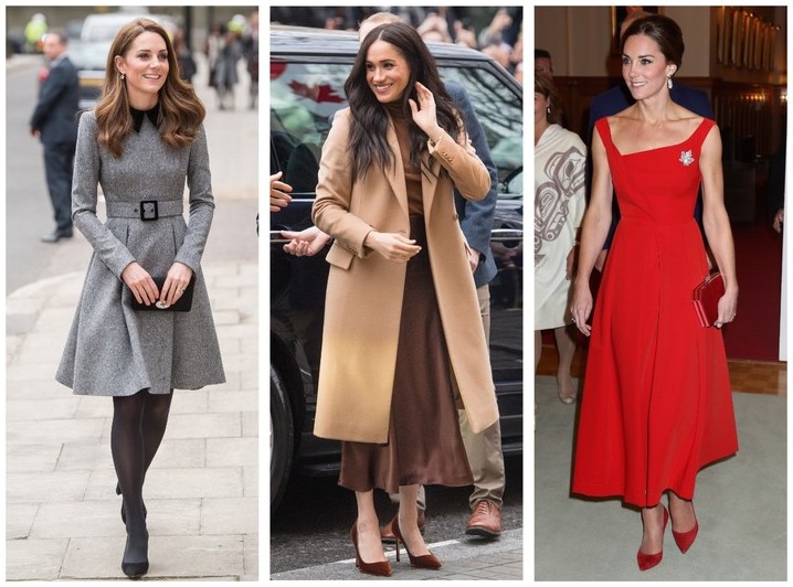 Пять королевских уроков стиля от Кейт и Меган, которые стоит запомнить всем - «Мода»