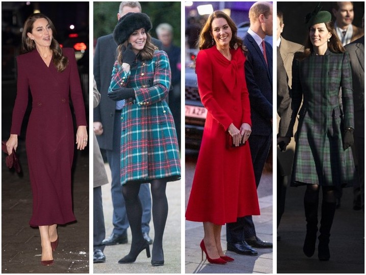 Прекрасная Кейт: 10 лучших рождественских нарядов принцессы Уэльской, которые стоит повторить - «Мода»