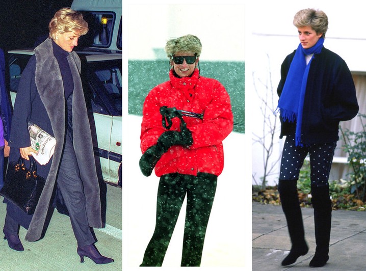 Как принцесса Диана одевалась бы зимой в наши дни — 5 стильных образов, которые вам стоит повторить - «Мода»