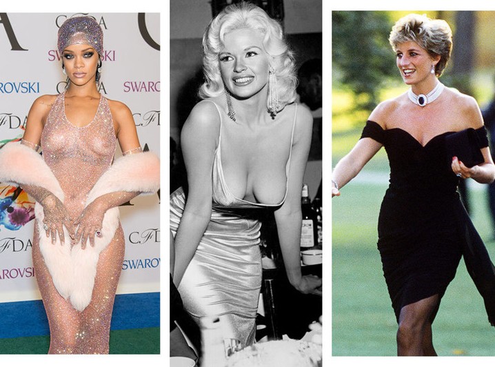 От Дианы до Рианны: самые скандальные платья в истории моды - «Мода»