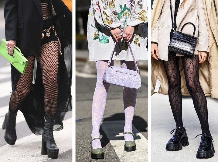 Какие колготки будут в моде весной 2023 (и как их правильно носить) - «Мода»