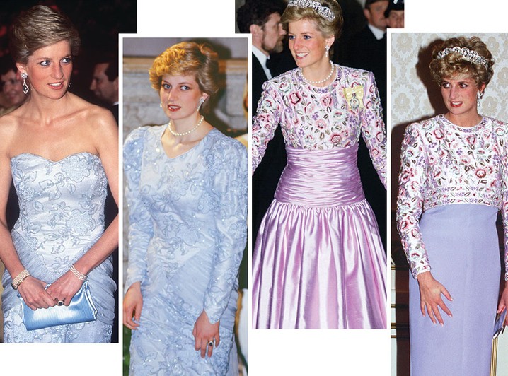 До/после: как принцесса Диана дарила вторую жизнь старым нарядам - «Мода»