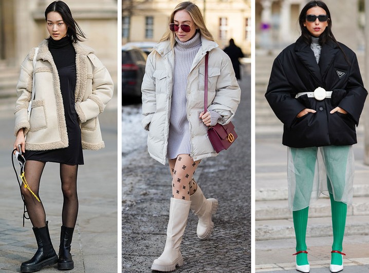 Не мерзнем: как правильно подбирать носки и колготки к зимним образам - «Мода»