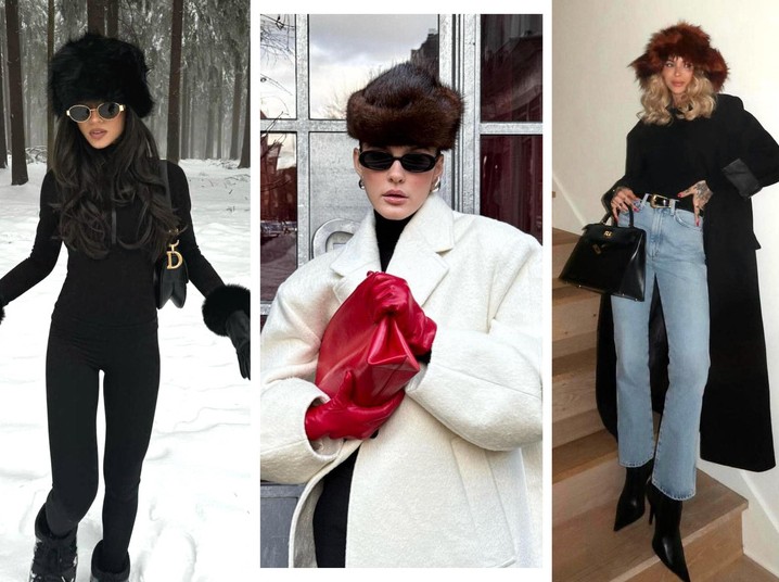 Меховые ушанки и шапки-формовки: самые модные головные уборы в стиле «славянский шик», которые нужны вам зимой - «Мода»