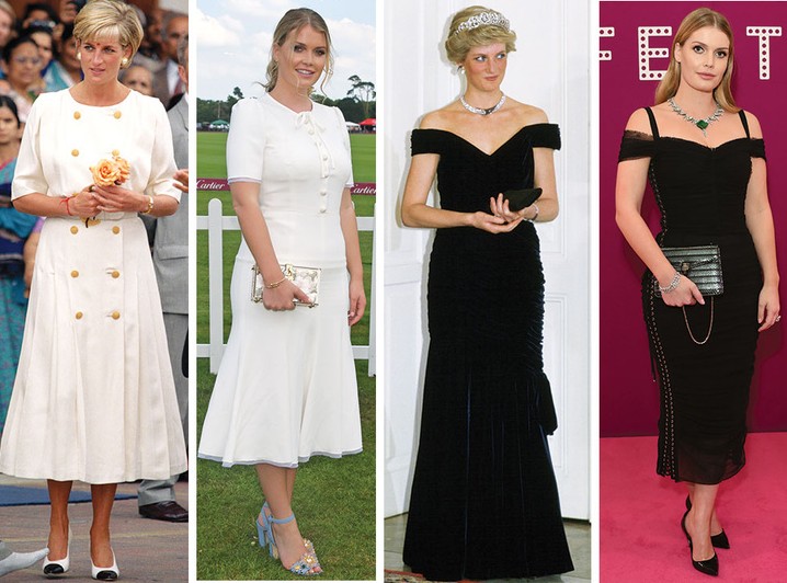 12 образов, которые Китти Спенсер подсмотрела у принцессы Дианы - «Мода»