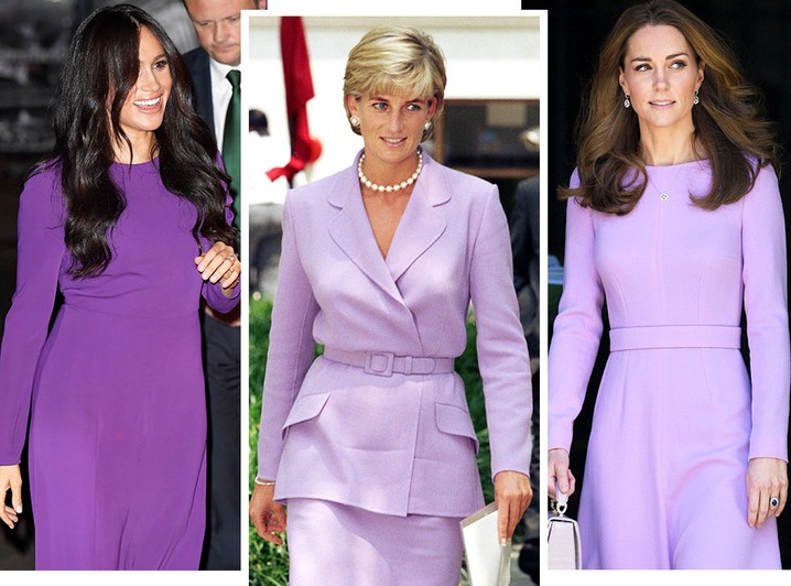 Все оттенки сирени: как королевские особы носят фиолетовый цвет - «Мода»
