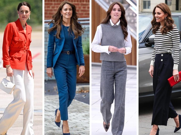 25 пар брюк для офиса, как у Кейт Миддлтон — с безупречной посадкой и длиной - «Мода»
