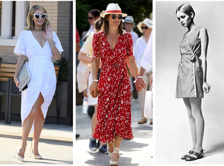 Платье с запахом: прошлое и настоящее культовой, но спорной вещи - «Мода»